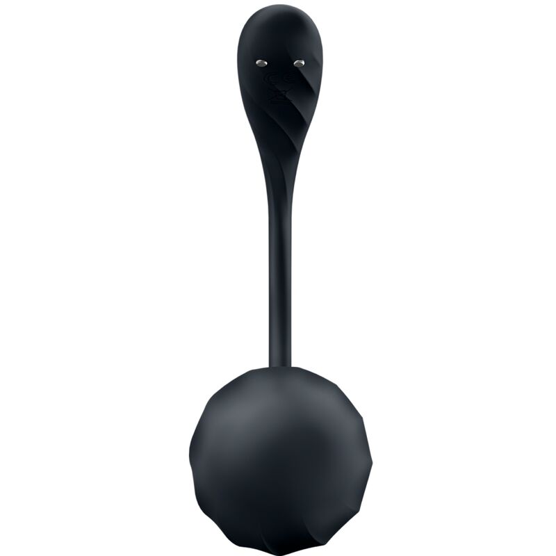 Satisfyer Ribbed Petal vibratore punto G nero flessibile app