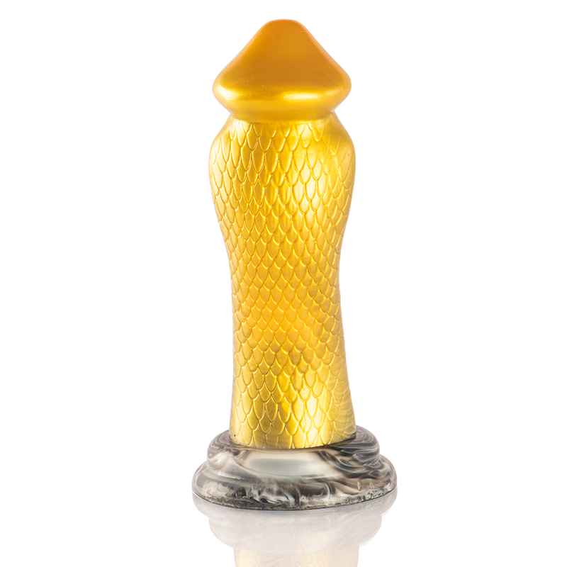 Epic Cybersilicock Drakon dildo silicone giallo 185 mm
