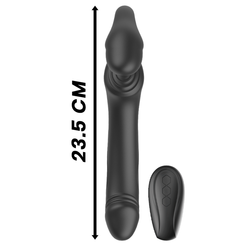Ibiza Strapless Pulse vibratore coppia strap-on 3 motori