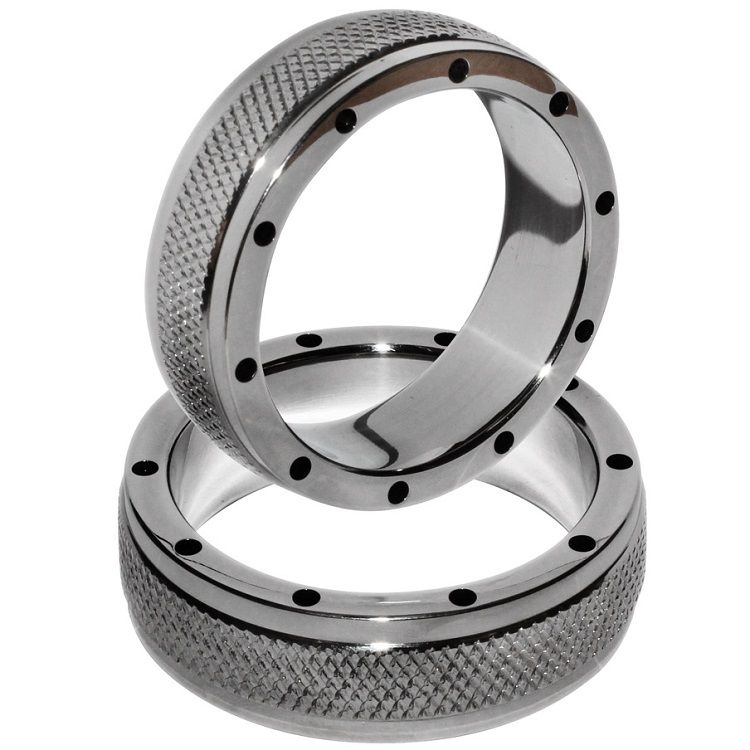 Metal Hard Metalanello 45 mm anello acciaio 11 fori