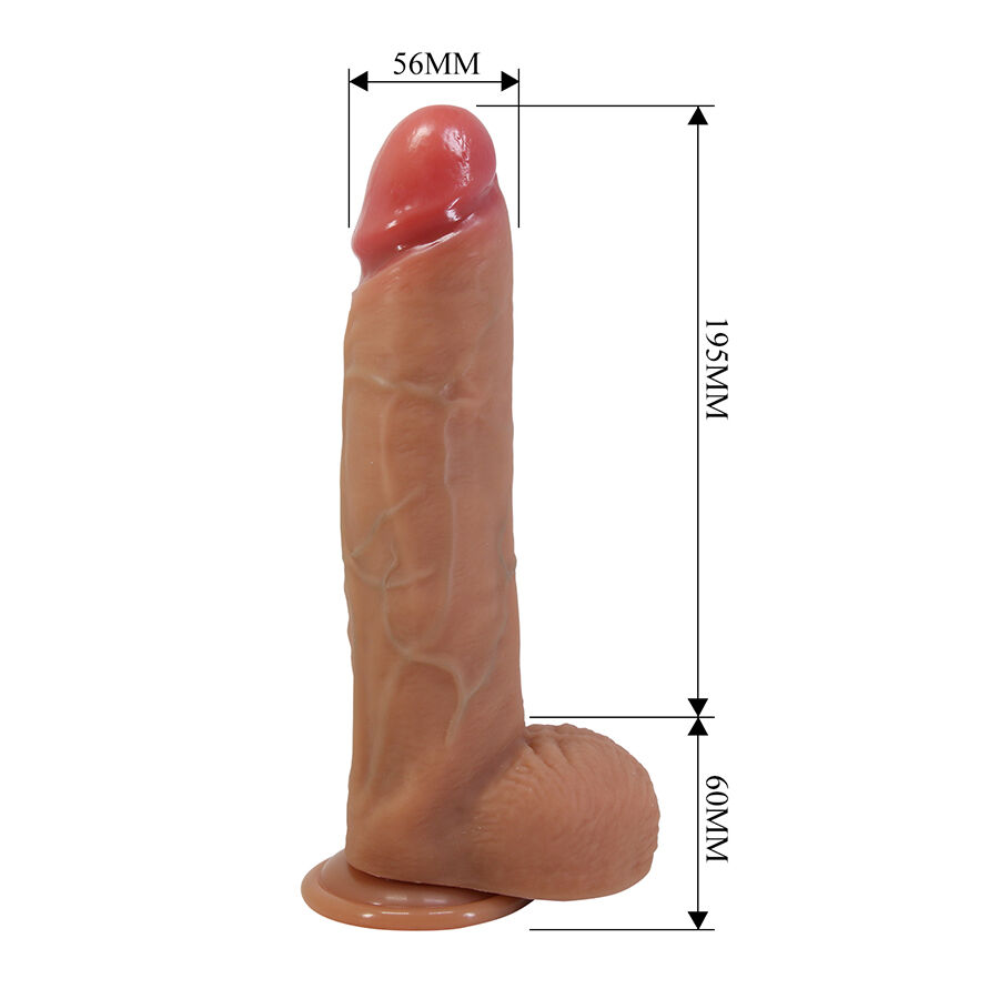 Pretty Love Mendel dildo in silicone con ventosa