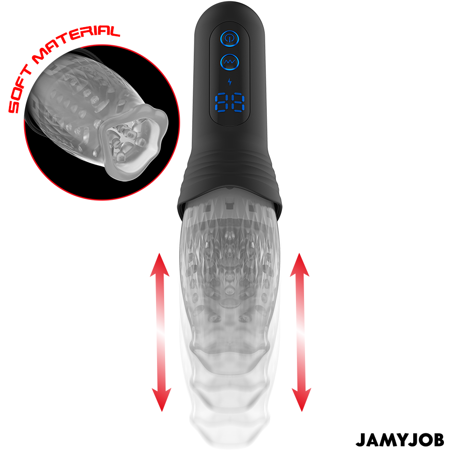 Jamyjob Blow-R masturbatore rotante bocca