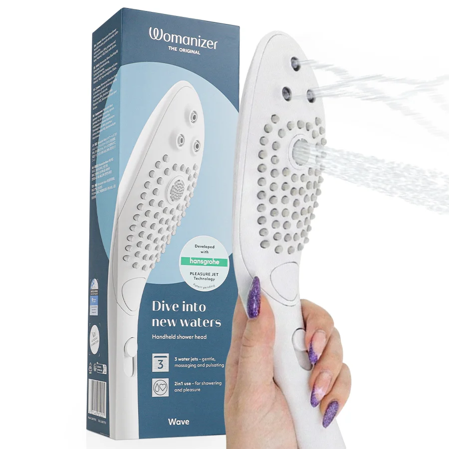 Womanizer Wave soffione doccia bianco stimolante