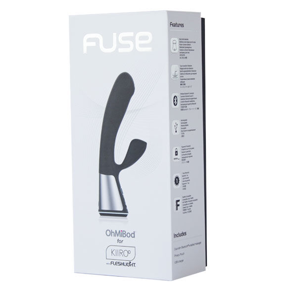 Kiiroo Fuse vibratore coppia nero bluetooth interattivo