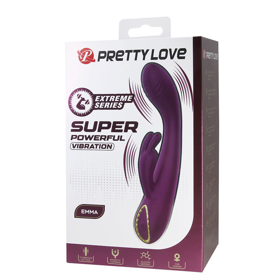 Pretty Love Extreme Emma rabbit vibratore viola