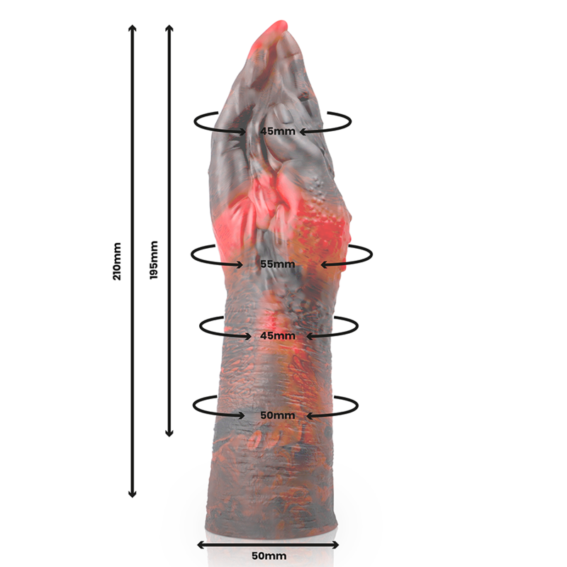 Epic Cybersilicock Lilith M Dildo in Silicone 19,5 cm