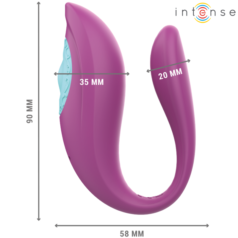 Frutille Intense Annie Viola vibratore di coppia viola