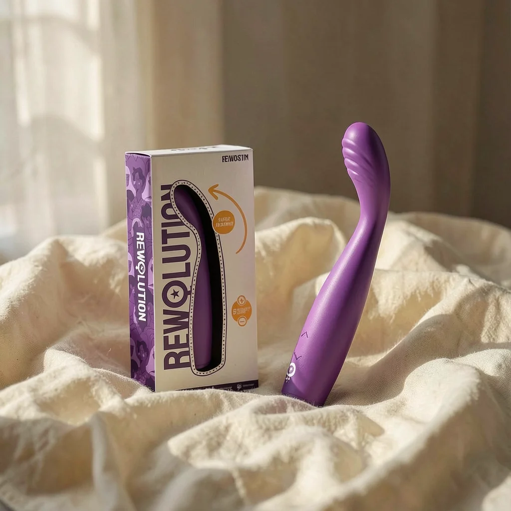 Frutille RewoStim Rewolution vibratore flessibile 19 cm