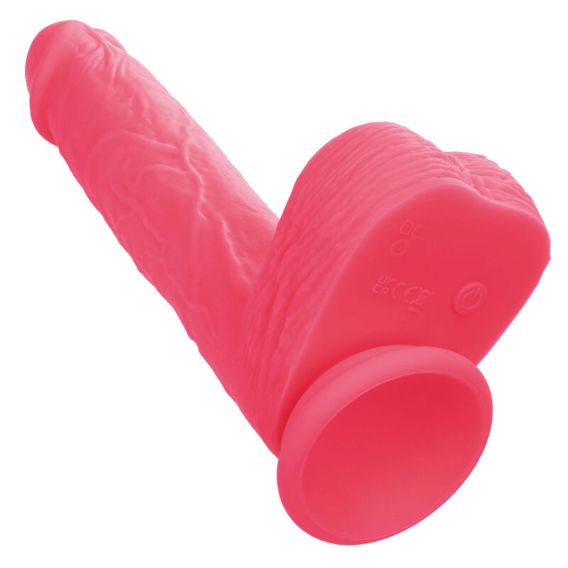CalExotics Studs Realistic vibratore rosa spingente ventosa