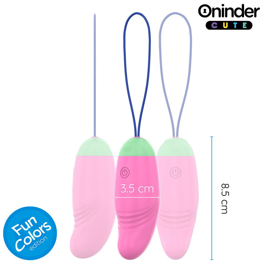 Oninder Cute Egg uovo vibrante con movimento ondulatorio