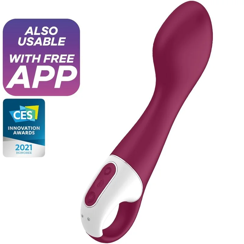 Satisfyer Hot Spot Connect App vibratore punto G riscaldante