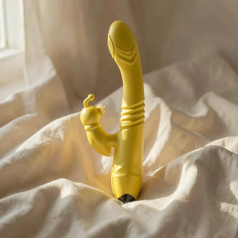 TOKY Intense stimolatore clitorideo vibratore giallo