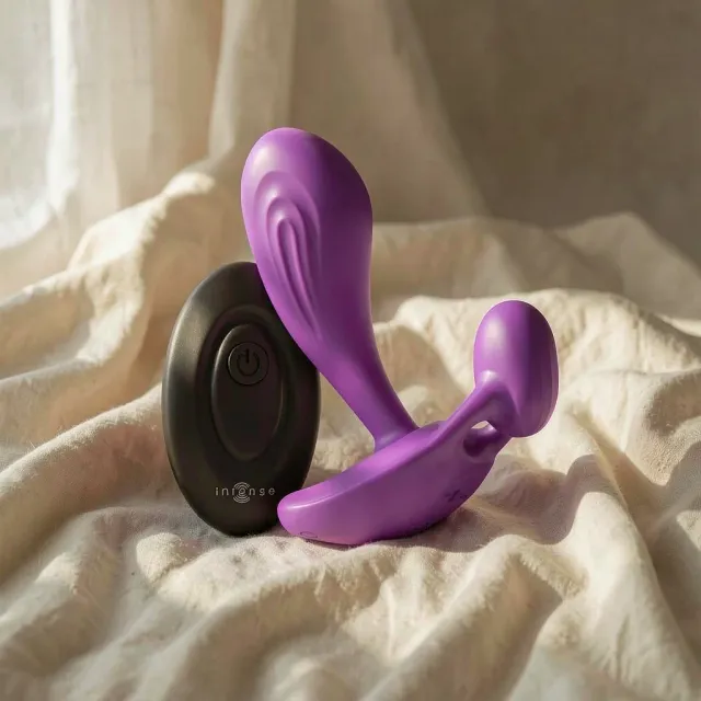 Intense Shelly Plug plug anale vibrante viola telecomando