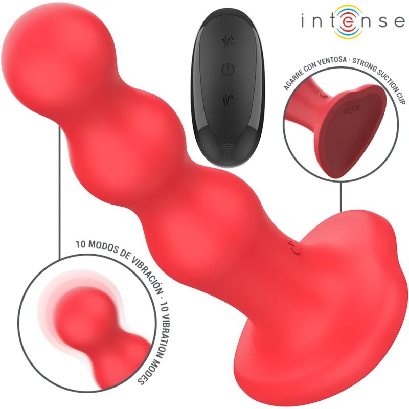 Frutille Intense Cody vibratore rosso con telecomando