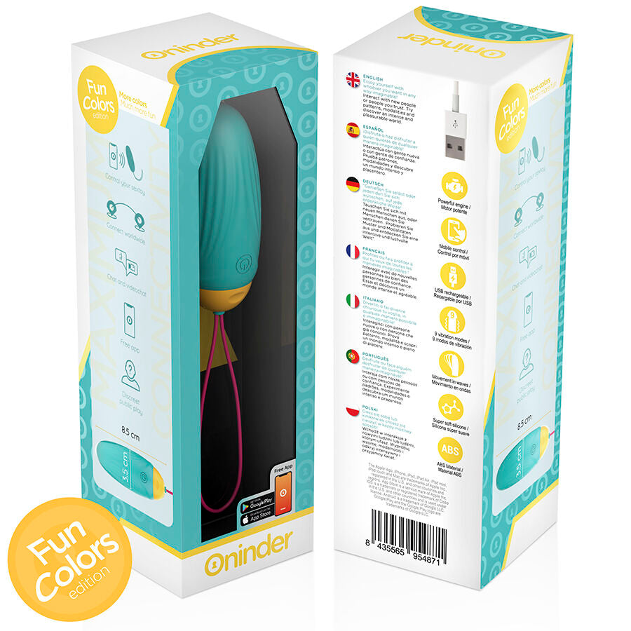 Oninder Cute ovetto vibrante con movimento wave