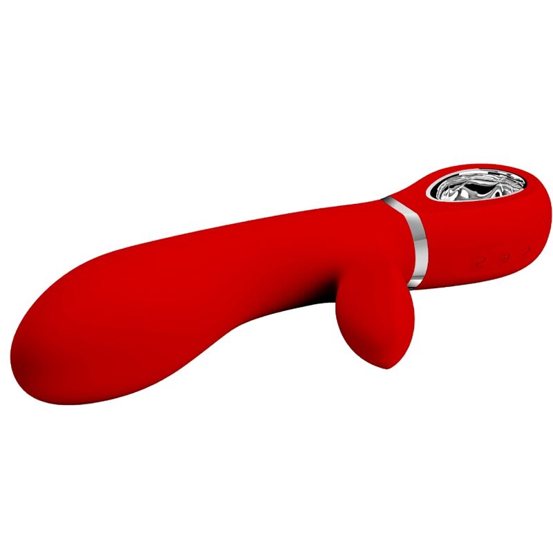 Pretty Love Thomas vibratore rabbit rosso punto G memory