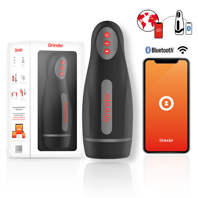 Oninder Seoul masturbatore uomo vibrante con app