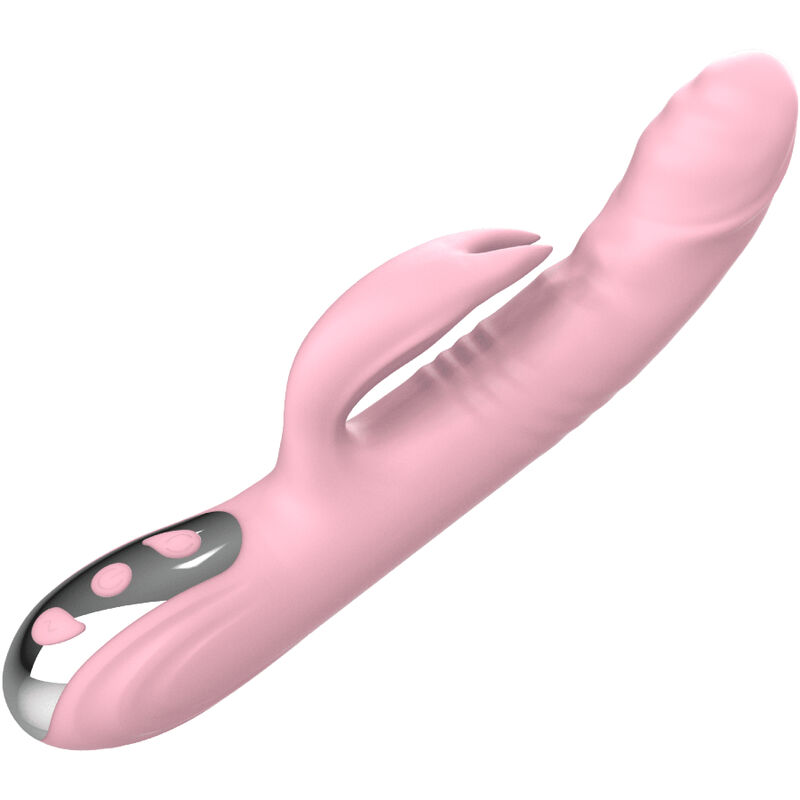 Armony Fully Finger vibratore rabbit rosa riscaldante