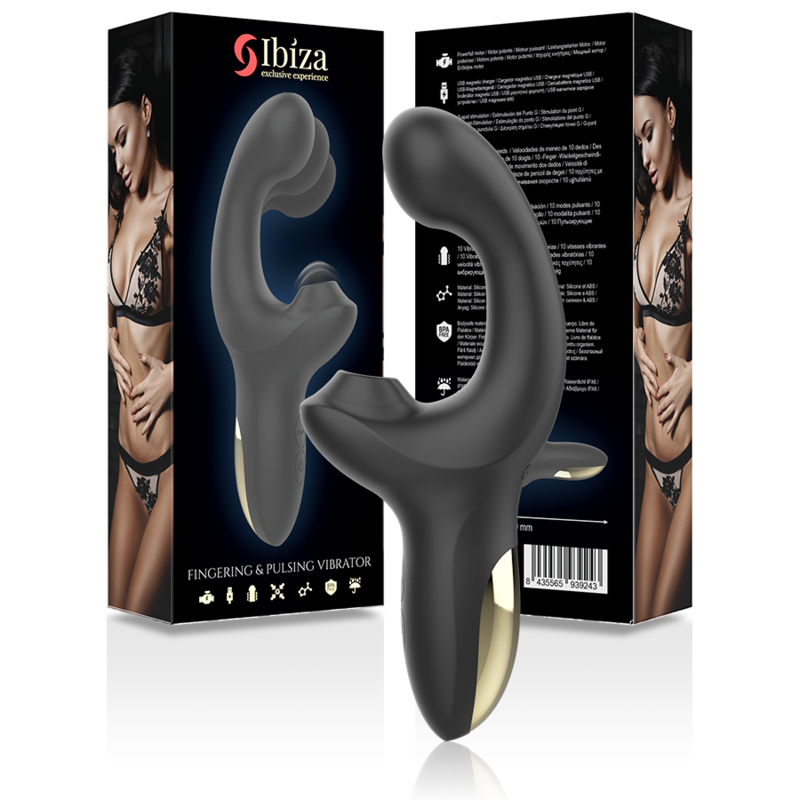 Ibiza Fingering and Pulsing vibratore rabbit punto G 30 modi