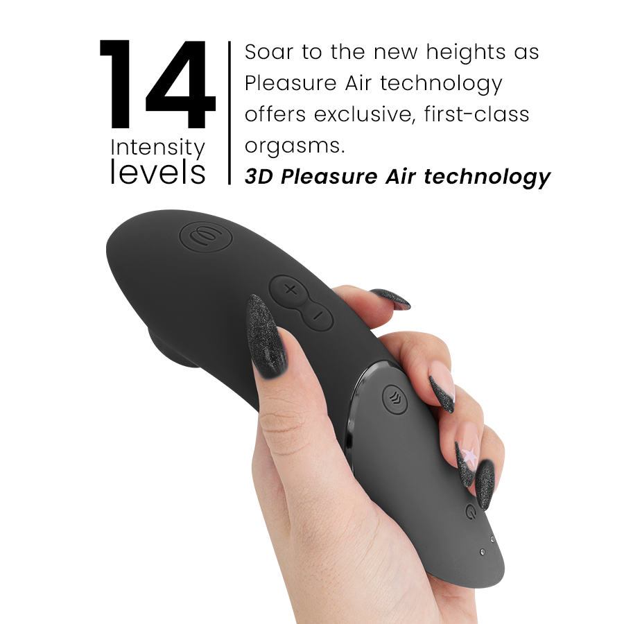 Womanizer Next Nero stimolatore clitorideo nero 3D Pleasure Air