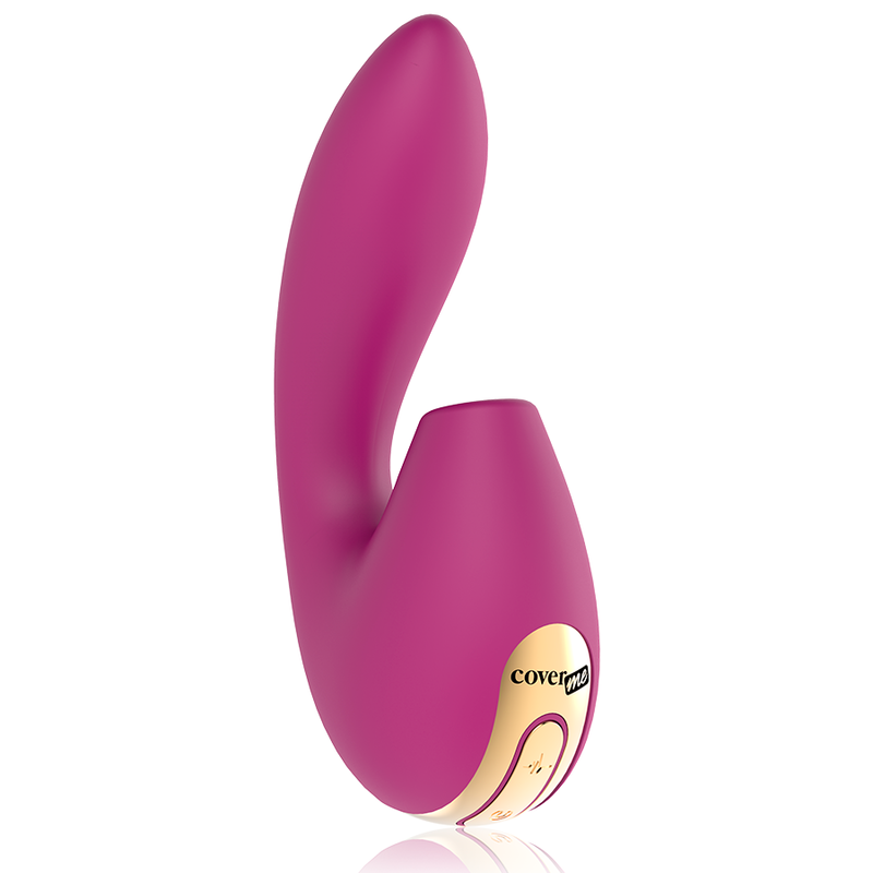 Coverme Doppio Piacere vibratore succhiaclitoride silicone