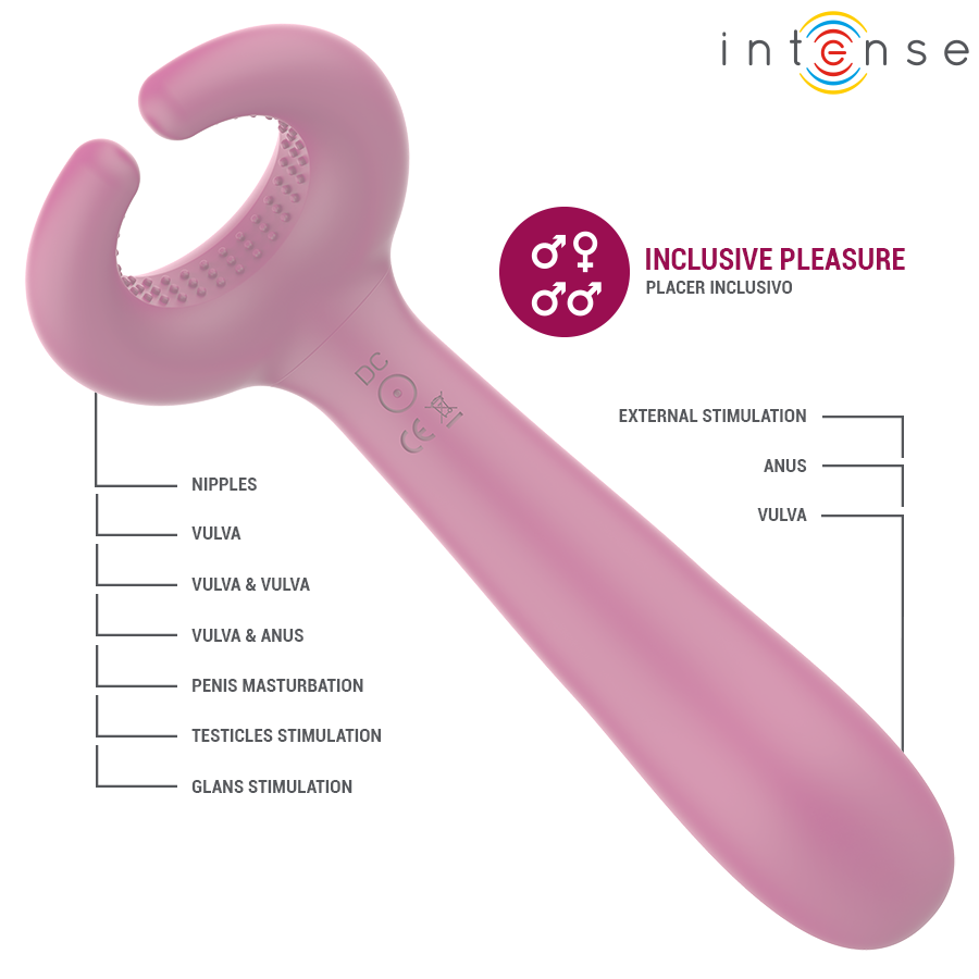 Intense Rowan stimolatore clitoride flessibile 10 vibrazioni