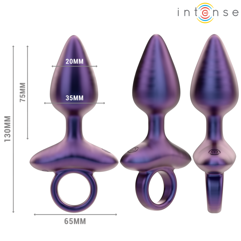 Intense Michael plug vibrante silicone telecomando