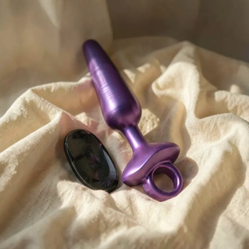 Intense Marlon plug vibrante in silicone con telecomando