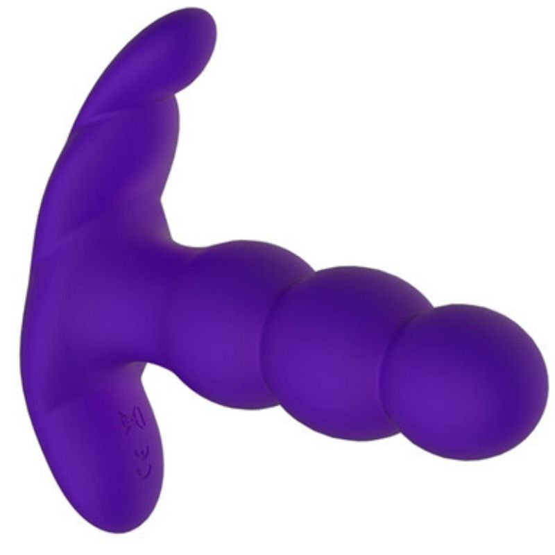 Nalone Pearl plug vibrante rotante lilla