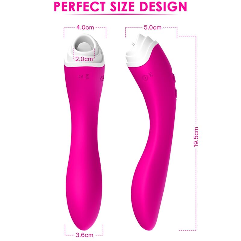 Armony Fairyland stimolatore clitoride fucsia 9 modalità
