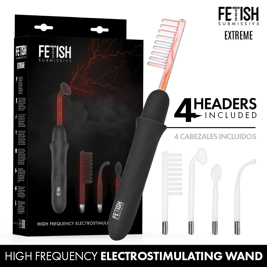 Fetish Submissive Wand elettrostimolazione 6 livelli