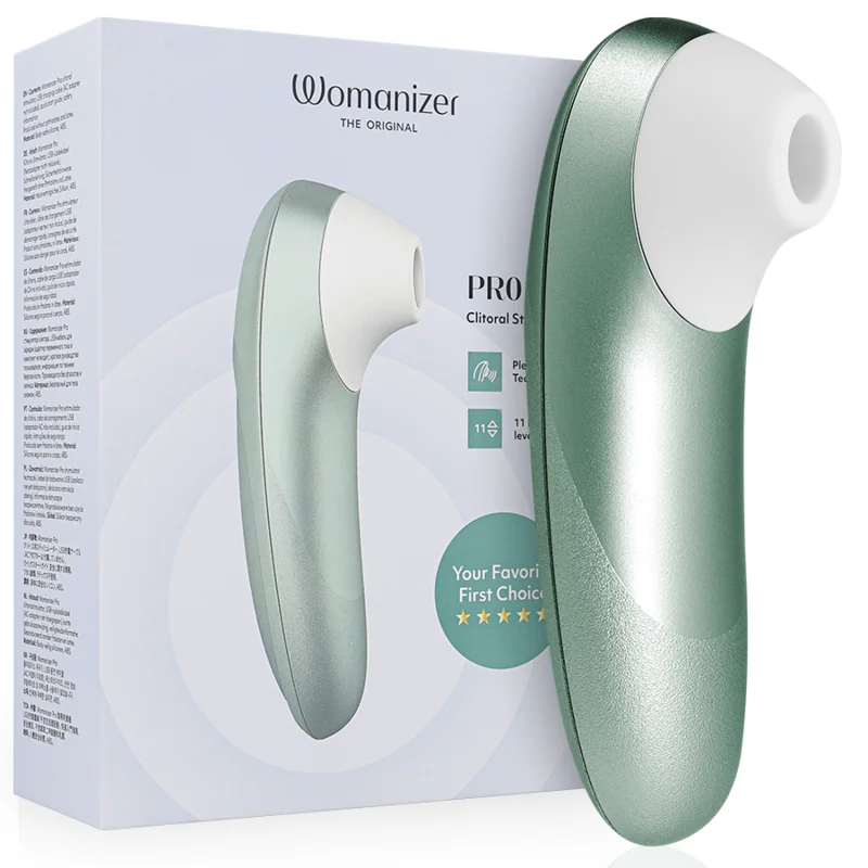 Womanizer Pro Verde Salvia stimolatore clitorideo compatto