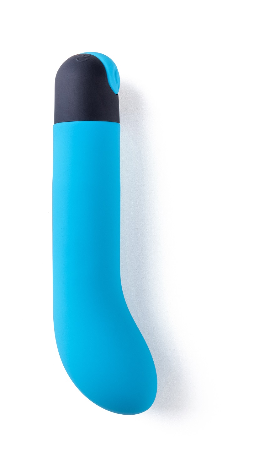 Love Hit V4 bullet vibrante blu G-spot ricaricabile