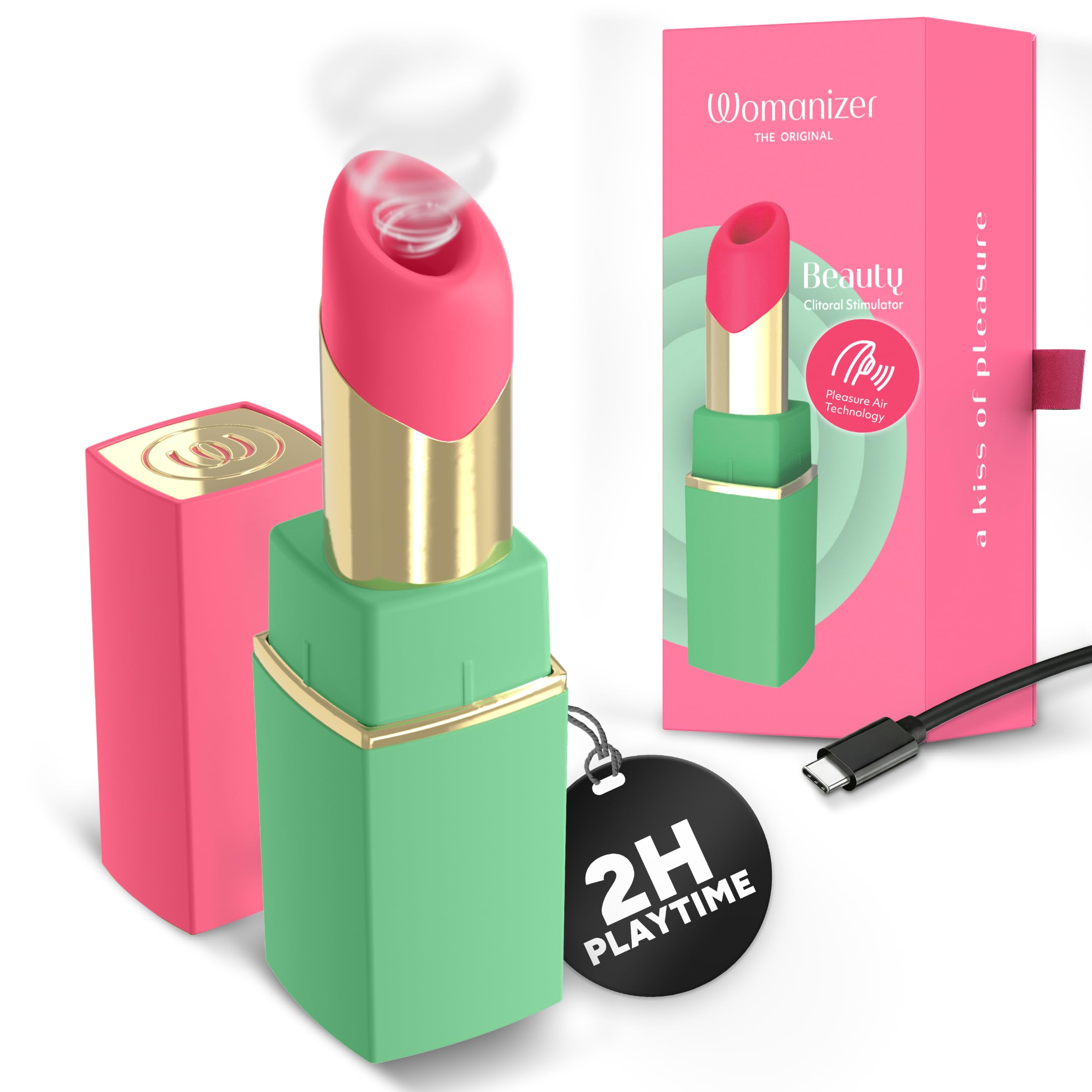 Womanizer Beauty stimolatore clitorideo lilla 6 intensità
