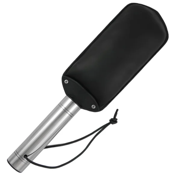 Frutille Metal Hard pagaia in cuoio e metallo 45 cm