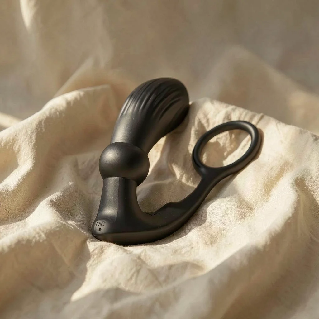 Pretty Love Warren plug anale vibrante nero con doppio anello