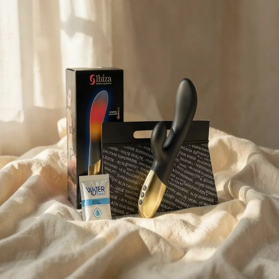 Ibiza Heating Rabbit Vibrator rabbit riscaldante 10 funzioni