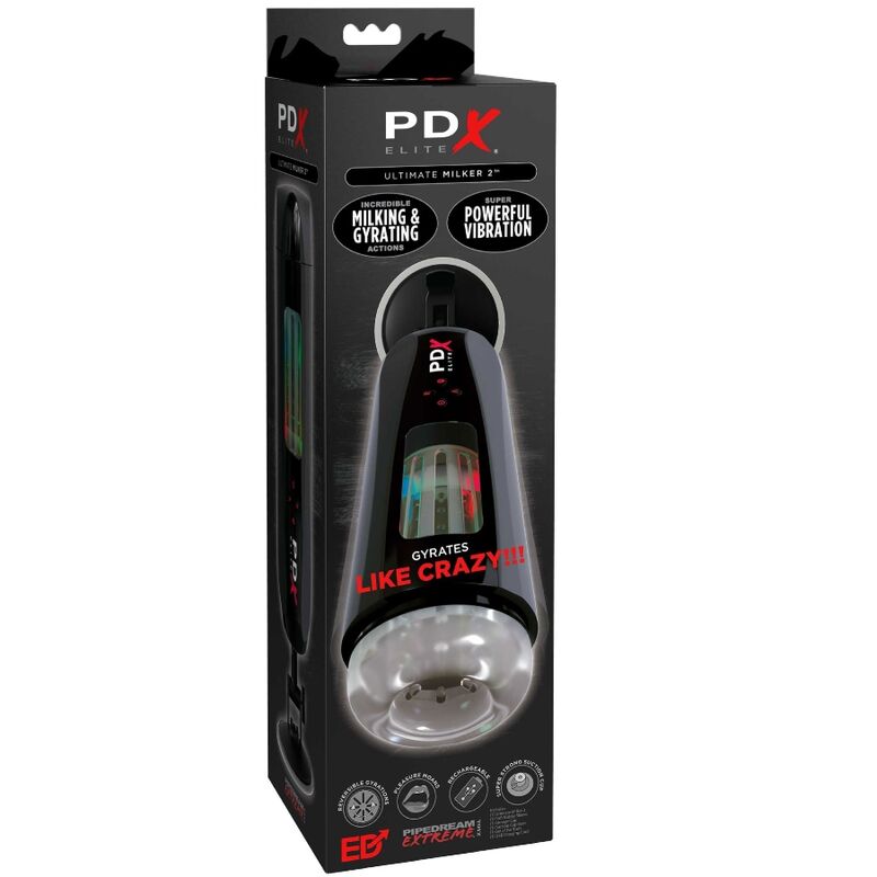 PDX Elite Ultimate Milker 2 Masturbatore Rotante