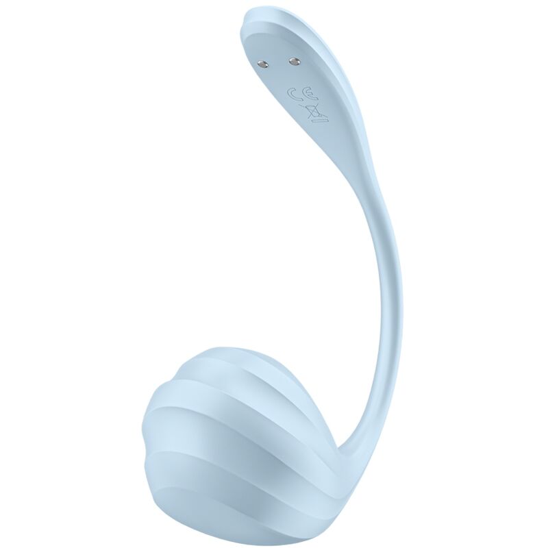 Satisfyer Smooth Petal Vibratore Punto G Blu Bluetooth