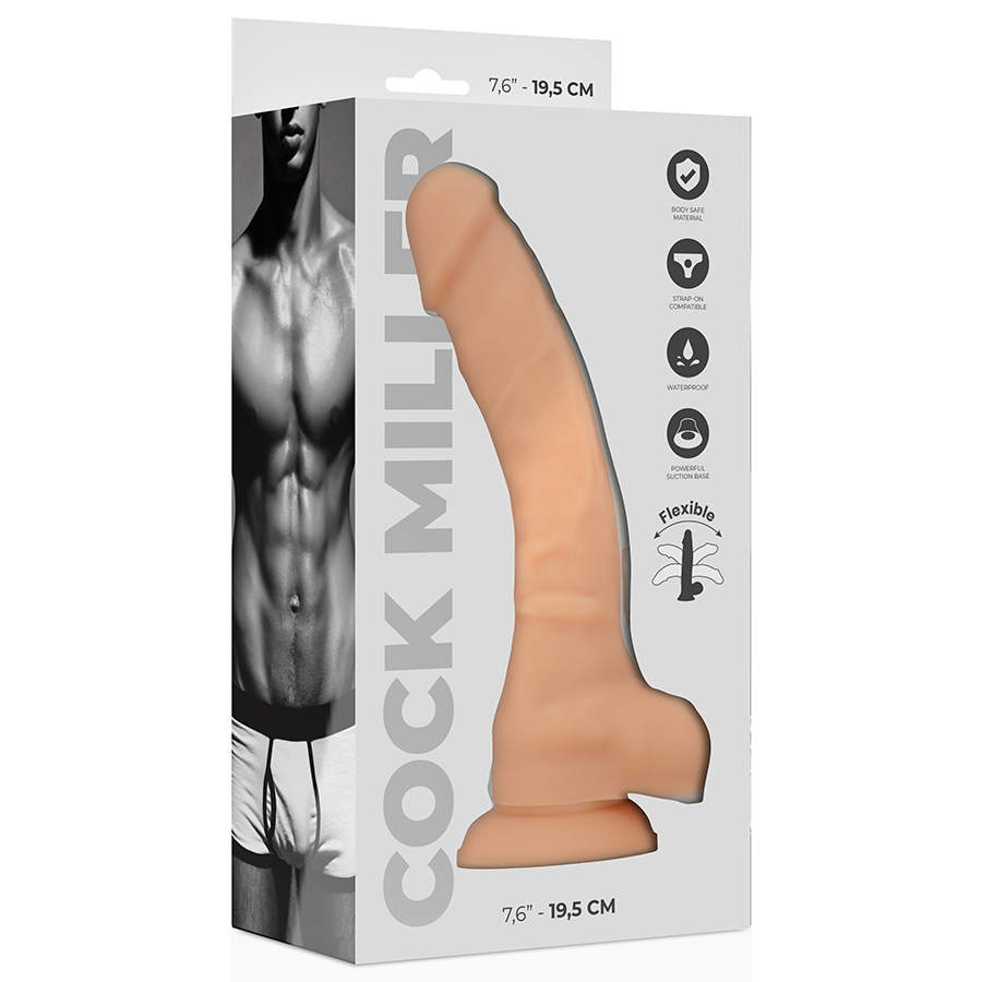 Cock Miller Cocksil dildo doppia densità con ventosa
