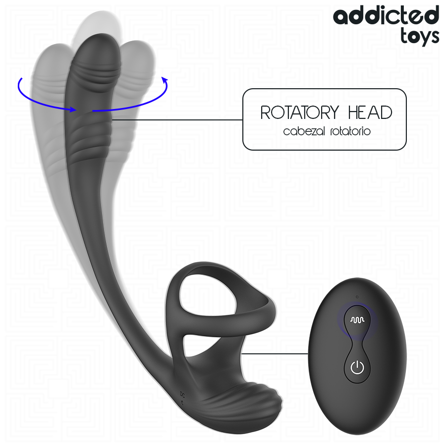 Addicted Toys Anello Prostatico 360° stimolatore 3 zone