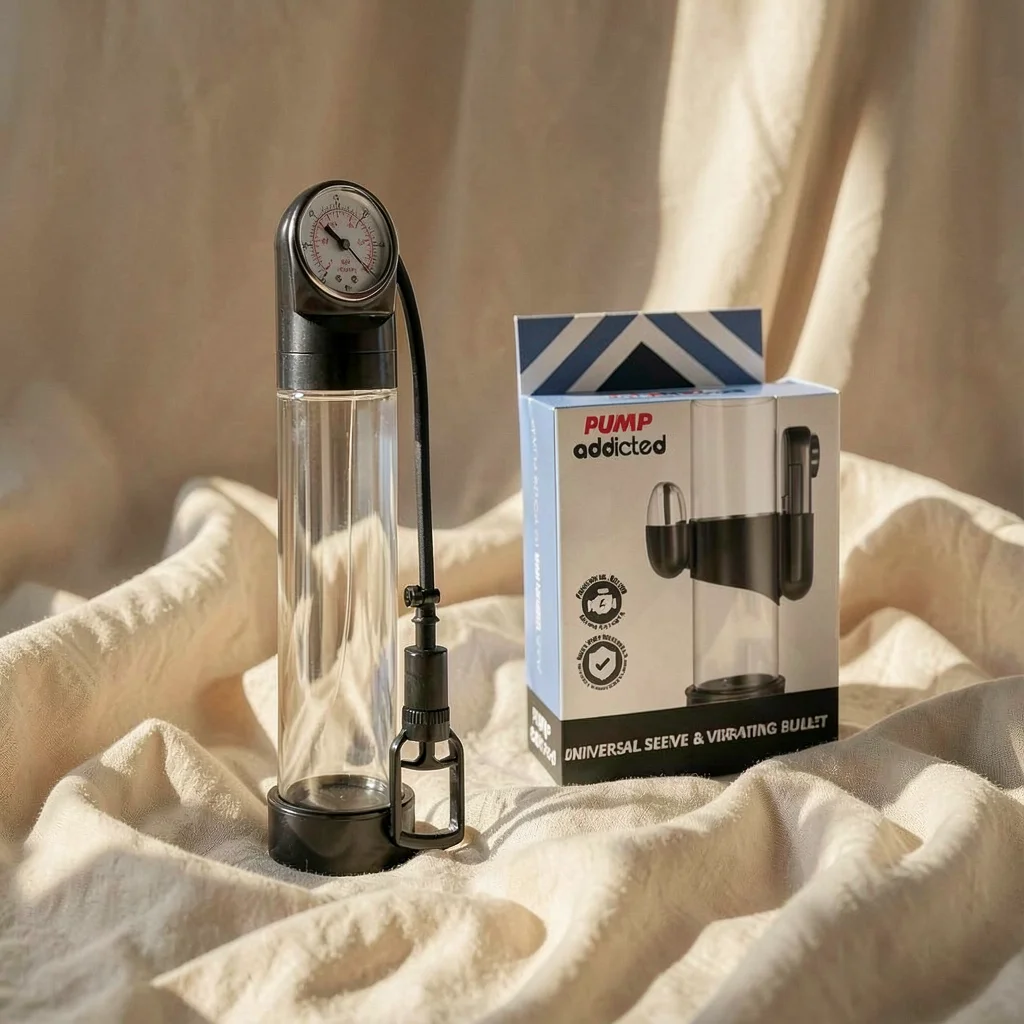 Pump Addicted RX9 pompa pene vuoto con vibratore