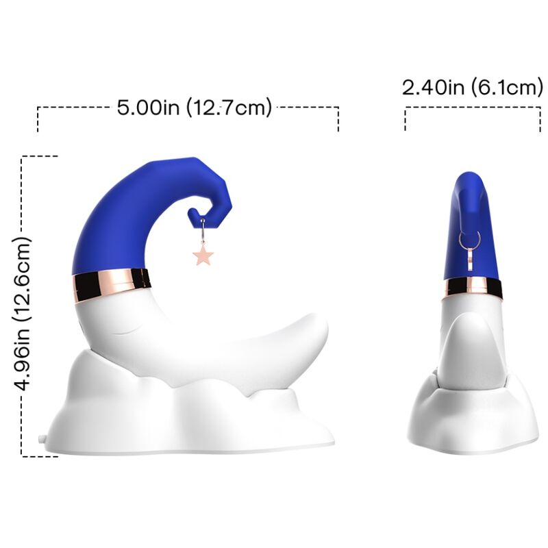 Armony Sweetmoon stimolatore clitoride blu punto G