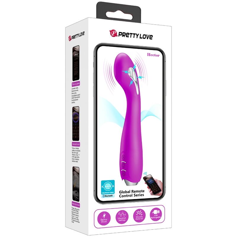 Pretty Love Hector vibratore elettrostimolazione app