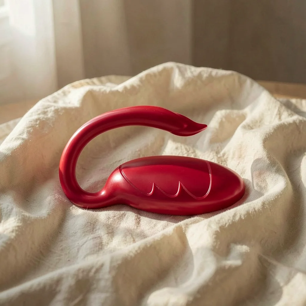 Armony Bird vibratore di coppia rosso silicone 7 vibrazioni