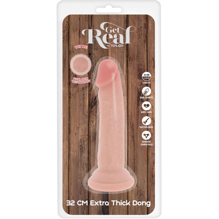 ToyJoy Get Real Dong dildo 32 cm con ventosa realistico