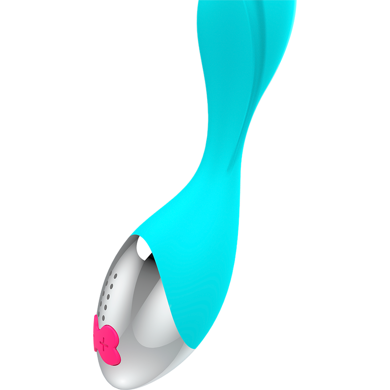 Happy Loky Mini Fun vibratore turchese silicone
