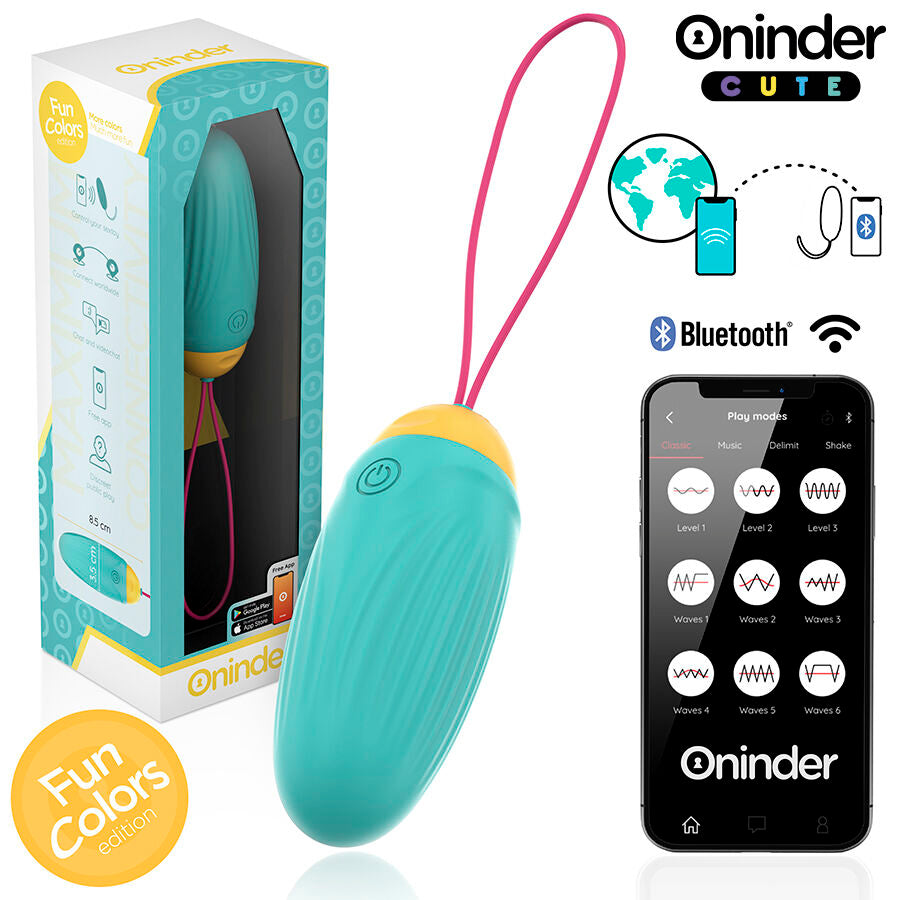 Oninder Cute ovetto vibrante con movimento wave