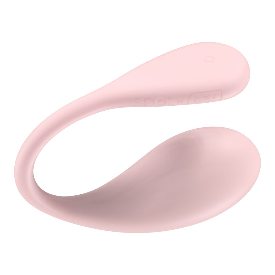 Kiiroo Spot Kiss Me vibratore coppia rosa forma a U