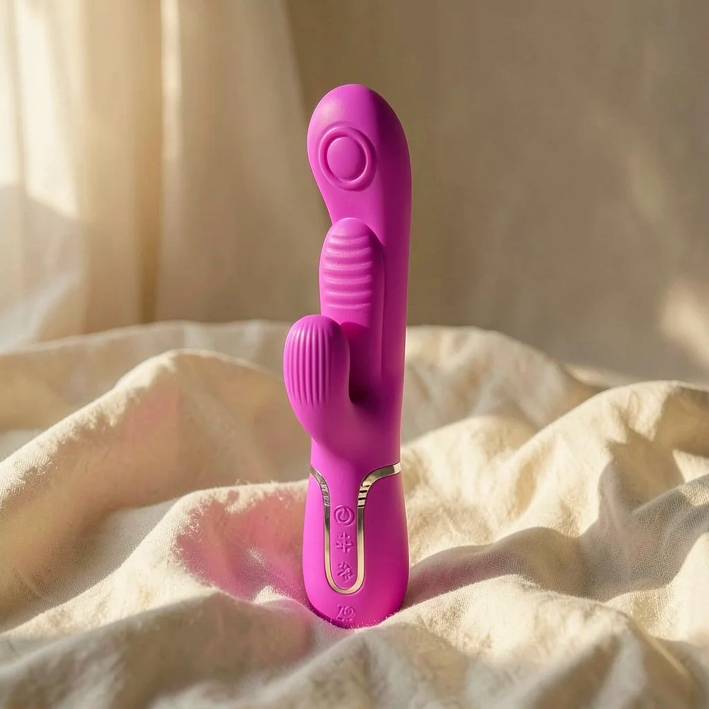 Pretty Love Shania vibratore rabbit con linguetta 7+7